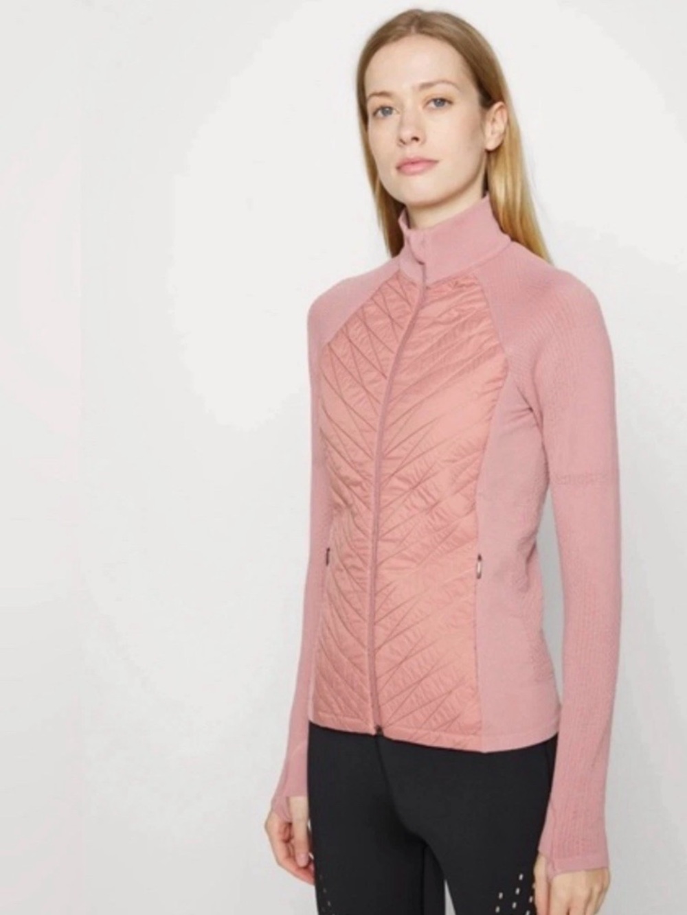 Athleta Dusty Pink Flurry Force Primaloft Jacket 2.0 Palermo Pink Medium
